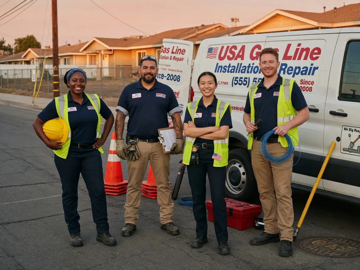 Gas Line Installation company in La Crosse, KS